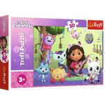 Trefl Puzzle Gabby's Dollhouse – Gabby dhe shtëpiza e saj, 30 pjesë