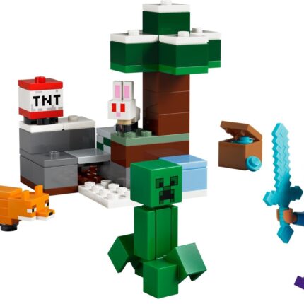 LEGO® Minecraft Авантурата на Стив во тајгата (21583) – слика 2