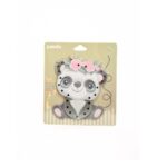 Wooden lacing puzzle with string, animal designs, 13 x 11 cm – image 3