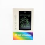 Таблет за пишување и цртање пиши-бриши LCD 6,5 инчи, црн, тиркизен или розов – слика 4