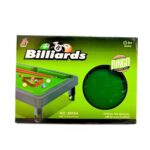 Kids' mini billiard table with 16 balls and 2 cues, 39 cm – image 3