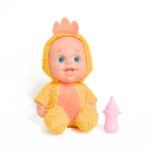 Sweet Baby doll in a soft costume, with bottle and sounds, 22 cm – image 2