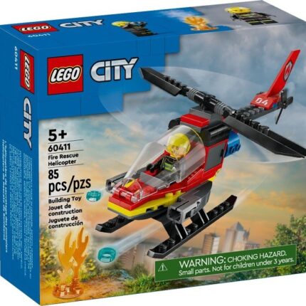 LEGO® City Противпожарен спасувачки хеликоптер (60411)