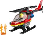 LEGO® City Противпожарен спасувачки хеликоптер (60411) – слика 2