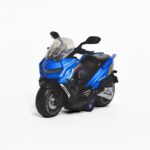 Metal motorcycle model in a clear display box, 12.5 cm – image 2