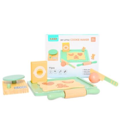 Дрвен сет за правење колачиња My Little Cookie Maker – слика 2