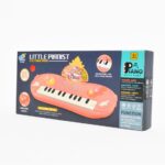 Детско пијано Little Pianist со 22 копчиња, звук и светла – слика 5