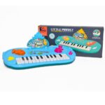 Детско пијано Little Pianist со 22 копчиња, звук и светла – слика 6