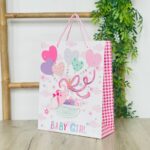 Украсно ќесе за бебешки подарок Baby Boy / Baby Girl, 26 x 32 x 10 cm – слика 4