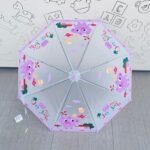 Children's transparent umbrella with cheerful animal motifs, 66 x 84 cm – image 5