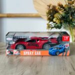 Автомобил на далечинско управување Spray Car 1:18 со ефект на чад – слика 5