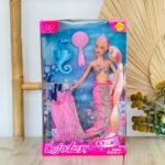 Defa кукла Lucy сирена со морско коњче и четка, 34 cm