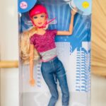 Defa кукла Lucy скејтерка со кацига и скејтборд, 29 cm – слика 3