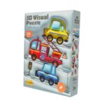 PlayfulMario сложувалка 3D Visual Puzzle возила, 120 делови