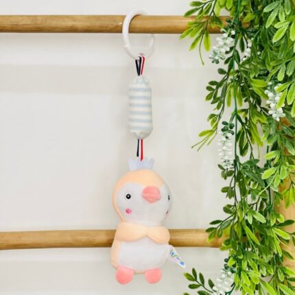 Плишана висечка играчка пингвинче за количка и креветче, 33,5 cm
