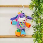Sozzy плишана музичка играчка на повлекување за креветче, животинче – слика 4