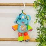 Sozzy плишана музичка играчка на повлекување за креветче, животинче – слика 5