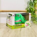 Игра Крокодил што каса со светла и звуци, за брзи рефлекси – слика 6