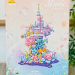Мини конструктивни коцки замок со музичка кутија, 328 делови – слика 3