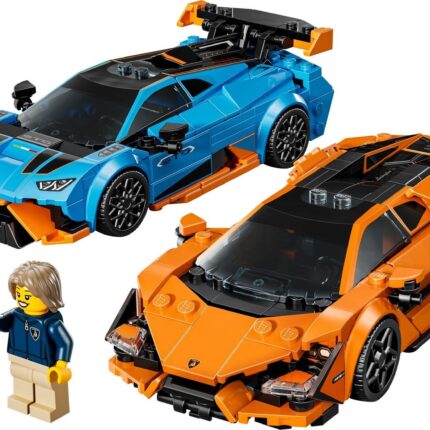 LEGO® Speed Champions Lamborghini Revuelto и Lamborghini Huracán STO (77238) – слика 2