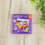 3-in-1 Traffic puzzle in a book-style box, 61 pieces in total