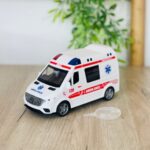 Интервентно комбе брза помош или полиција со светла, звук и чад, 17 cm