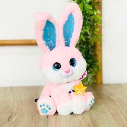 Интерактивно плишано зајаче Magic Rabbit со волшебно стапче и светлечки уши