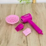 Фризерски сет Styling Salon со фен и пегла за коса на батерии – слика 3