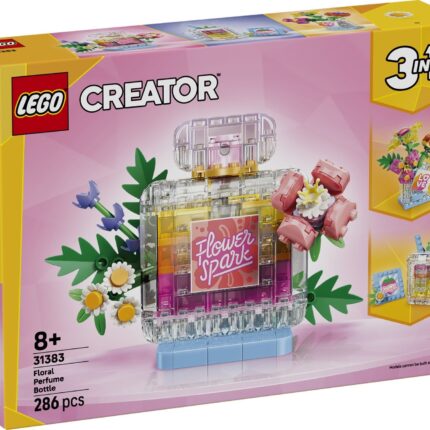 LEGO® Creator 3-во-1 Шише парфем со цвеќиња (31383)