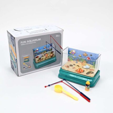 Музички аквариум Fun Aquarium со игра риболов, светла и звуци