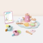 Tooky Toy Дрвен сет за чај Afternoon Tea Set TJ271, 21 дел – слика 2