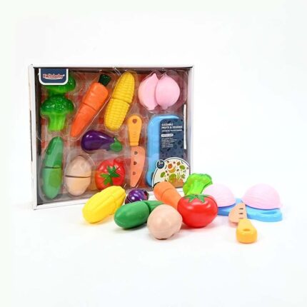 Сет зеленчук и овошје за сечење Sliceable Fruits & Veggies, 18 парчиња