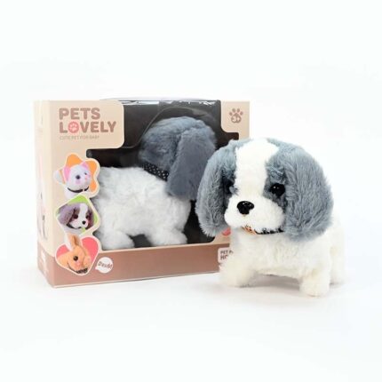 Плишано куче на батерии Pets Lovely, со движења и лаење