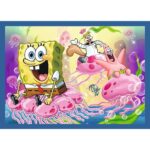 Trefl Puzzle 4 në 1 SpongeBob – Jeta nënujore, 35, 48, 54 dhe 70 pjesë – foto 3
