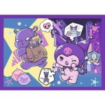 Trefl Puzzle 4 në 1 Kuromi nga Hello Kitty and Friends, 35, 48, 54 dhe 70 pjesë – foto 3