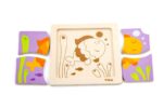 Viga Дрвена сложувалка Handy Flat Puzzle Риба, 4 дела – слика 2