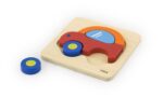 Viga Дрвена сложувалка Handy Block Puzzle Автомобил, дебели делови – слика 2