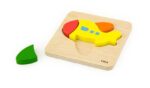 Viga Дрвена сложувалка Handy Block Puzzle Авион, дебели делови – слика 2