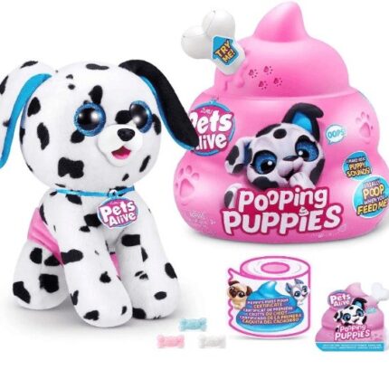 ZURU Pets Alive Интерактивно кученце изненадување Pooping Puppies (асортиман) – слика 2