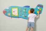 Viga Дрвена ѕидна играчка со активности Авион, долга 1,8 m – слика 2