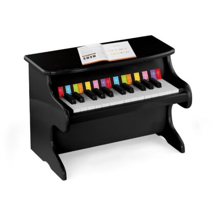 Viga Детско дрвено пијано My First Piano, 25 клавиши, црно