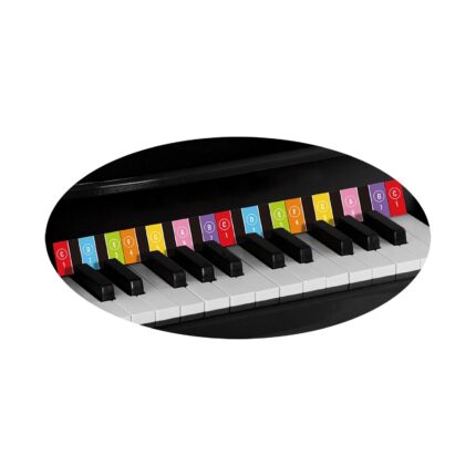 Viga Детско дрвено пијано My First Piano, 25 клавиши, црно – слика 2