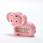 Kikka Boo Elephant bath thermometer in the shape of a baby elephant, pink – image 2