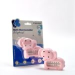 Kikka Boo Elephant bath thermometer in the shape of a baby elephant, pink – image 3