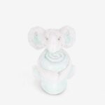 Kikka Boo Сет ќебе со плишана играчка Elephant Time, слонче, минт