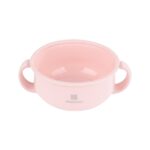 Kikka Boo Savanna 2-in-1 snack bowl with lid, 380 ml, pink – image 3