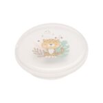 Kikka Boo Savanna 2-in-1 snack bowl with lid, 380 ml, pink – image 6