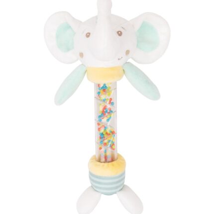 Kikka Boo Мека спирална тропка Elephant Time со шарени топчиња, 26 cm