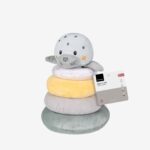 Kikka Boo Soft stacking tower Seally Me with seal, 4 rings – image 2