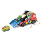 VTech Транспортно возило за спасување Road Rescue, 3 во 1 со 2 автомобилчиња – слика 3